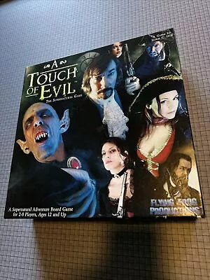 A Touch Of Evil Supernatural Board Game COMPLETE W/ Soundtrack 2008 Flying Frog • $25