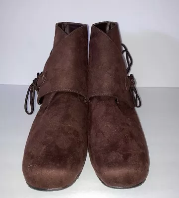 Funtasma RENAISSANCE Men's Brown Shoes Faire Cosplay Size M (9/10) Medieval LOTR • $59.98