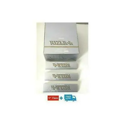 Rizla Blue  Slim / Silver Slim King Size Rolling Papers 102030 & 50 Booklets  • £2.76