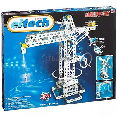 Crane Construction Set Eitech Metal Building Toy Crane Bridge C05 • $69.99
