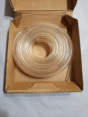 Micro Matic Pro Line Tubing. 50 Ft Clear. 1/4 IN ID 1/2 IN OD 1/8 IN Wall • $25