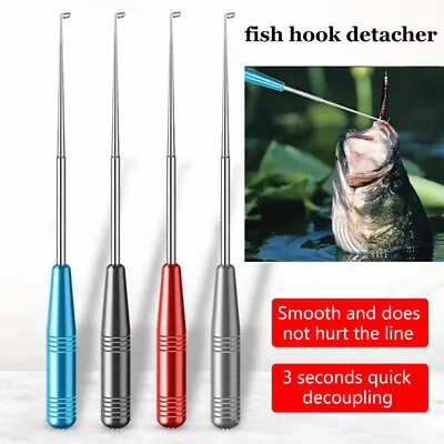 $8.98 • Buy 4Pack Fish Hook Quick Release Device Fishhook Detacher Remover Safety Extractor
