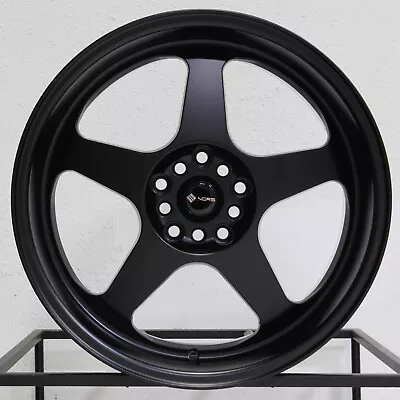 17x8/17x9 Matte Black Wheels Vors SP1 5x105 35/30 (Set Of 4)  73.1 • $809