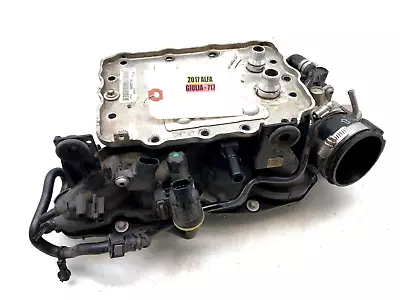 2017-2023 Alfa Romeo Giulia 2.0l Engine Intake Manifold W/ Throttle Body Oem • $319.98