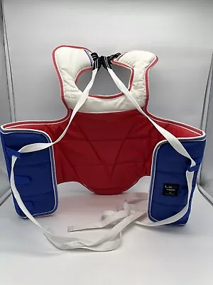 LXV Vision Tae Kwon Do Chest ProtectorSize-MReversible World Champion Series • $32.98