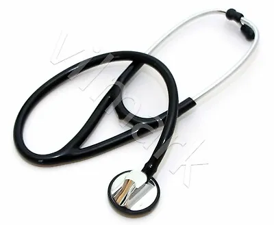 Professional Cardiology Stethoscope Black 14a Life Limited Warranty • $20.99