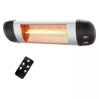 $49.25 • Buy Zokop Infrared 1500W Wall Mounted Electric Indoor Garage Space Heater Remote New