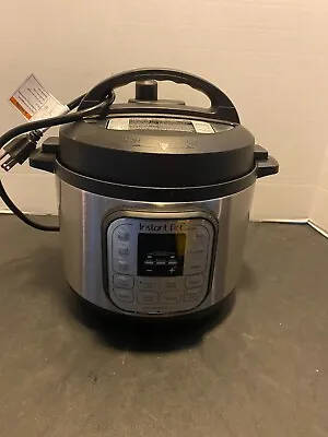 Instant Pot Duo Mini 7-in-1 Electric Pressure Cooker 3 Qt Stainless - Used • $45