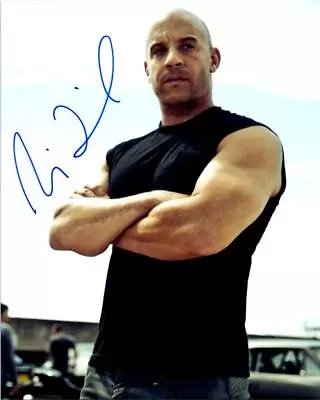 Vin Diesel Autographed 8x10 Signed Photo Picture With COA • $60.24