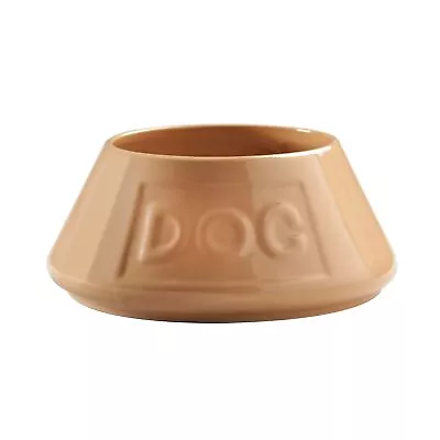 Mason Cash 21cm Stoneware Cane Non Tip Lettered Dog Puppy Feeding Water Bowl • £15.95