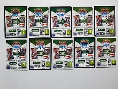 $4.97 • Buy 25 Pokemon TCG QR Codes--Sword & Shield (Evolving Skies, Shining Fates, Etc.)