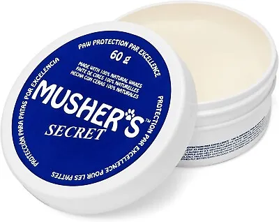 Pet Balm Musher's Secret Dog Paw Protection Wax Moisturizer 60grams • $29.99