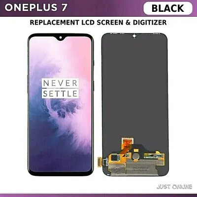 INCELL LCD Touch Screen Digitizer Display Assembly For OnePlus 7 Black UK • £24.99