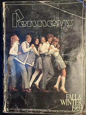 Vintage JC Penneys Fall Winter 1969 Catalog Clothes Decor Electronics Toys • $29.99