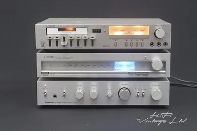 Pioneer MIDI HiFi System SA-3000 Amp TX-3000 Tuner & CT-3000M Tape Deck • £480