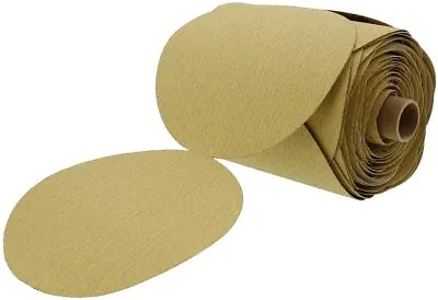 100x 6 Inch PSA Sanding Disc 220 Grit Sticky Back Sandpaper Roll DA Sander Paper • $29.69