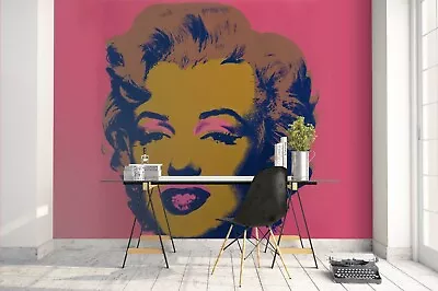 3D Graffiti Marilyn Monroe Wallpaper Wall Mural Removable Self-adhesive 176 • $29.79