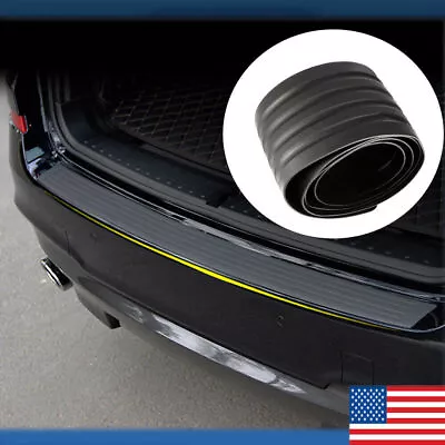 Car Sill Plate Bumper Guard Rubber Pad Kit Trunk Edge Protector Trim Cover • $7.09