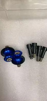 Used CNC Motorcycle Swing Arm Spools Swingarm Sliders Spools Stand Bobbins • $0.99