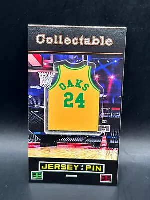 Oakland Oaks Rick Barry Jersey Lapel Pin-ABA Classic Collectible-1968-69 CHAMPS • $11.50