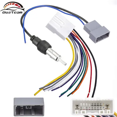 Car Stereo Wiring Harness Adapter Cable Radio Install Plug For Nissan 70-7552 US • $5.09