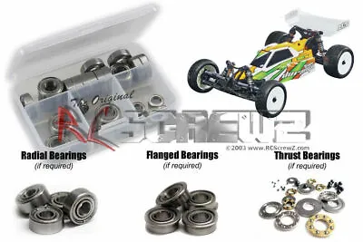 $53.95 • Buy RCScrewZ Team Durango DEX210 V3 Metal Shielded Bearing Kit - Durg024b