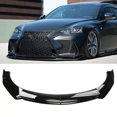 For Lexus IS200t IS250 IS300 IS350 Front Bumper Lip Splitter Spoiler Gloss AU • $50.95