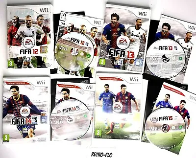 £49 • Buy Lot 4 Games Fifa 12 13 14 15 - Game Nintendo Wii Complete - Pal