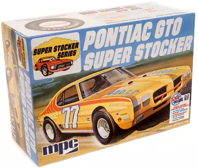 MPC 1970 Pontiac GTO Super Stocker  1:25 Scale Plastic Model Car Kit 939 • $29.99