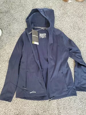 Womens Eddie Bauer Trail Soft Shell Jacket Idaho Governors Cup Blue L • $20