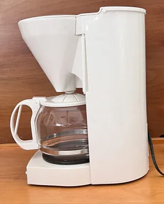 Rare Vtg Melitta 10 Cup Programmable Coffeemaker ABC-10 White Gevalia Kaffe • $55