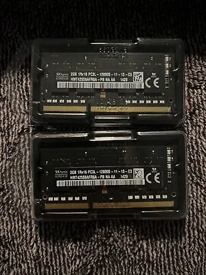  SK Hynix 4GB Kit (2 X 2GB) PC3L-12800S(DDR3) RAM Memory For Apple MacBook Pro • $10