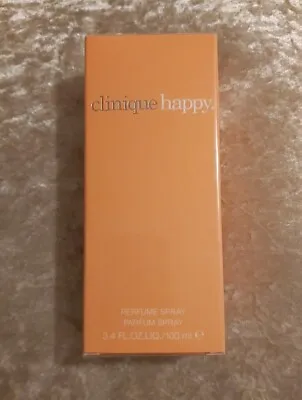 £25 • Buy Clinique Happy Perfume Spray 100ml Brand New And Sealed RRP £54.75