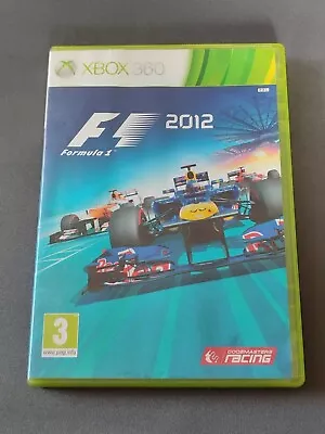 Game Microsoft Xbox 360 F1 2012 Complete Pal Fr • $9.03