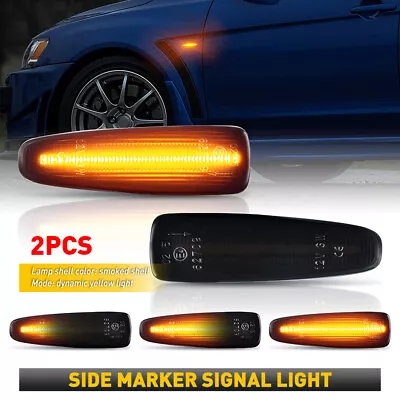 For 2008-2017 Mitsubishi Lancer Sequential LED Side Marker Light Super Bright 2X • $15.19