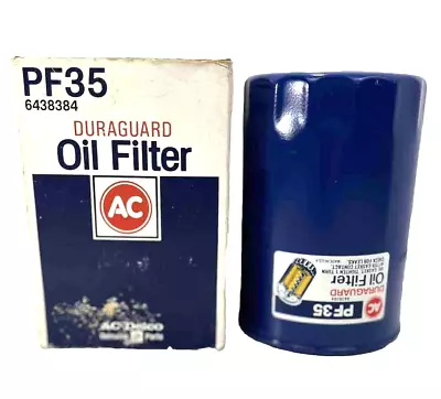 NOS Vintage AC-Delco PF35 Duraguard Oil Filter #6438384 OEM Chevrolet/GMC • $12.88