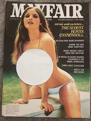 Mayfair Magazine Vol.11 No.10 Paula ScottMarianne MorrisLynne Davidson 1976 • $24.87