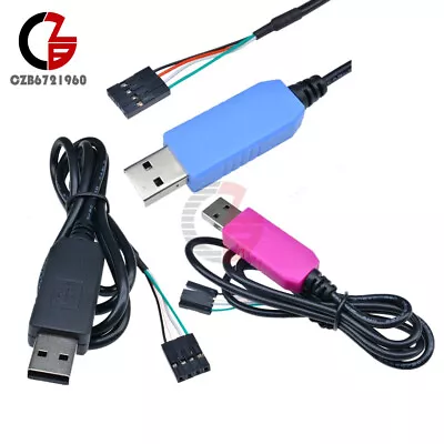 PL2303TA/CP2102/CH340G Serial USB To TTL RS232 Original Download Cable • $4