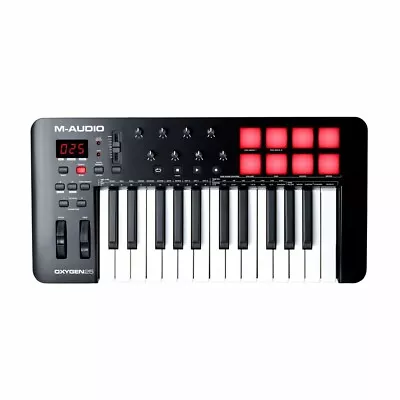£99 • Buy M-Audio Oxygen 25 MkV USB MIDI Keyboard Controller