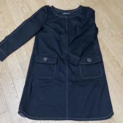 Mary Quant Dress Black Plain • $182.70