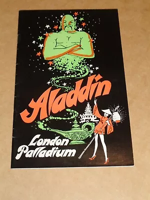 Danny La Rue  Aladdin  1978 London Palladium Panto Programme (Dilys Watling) • £8