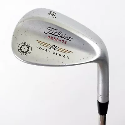 Titleist Vokey 58º Lob Wedge Steel Shaft 35  Right Hand • $17.95