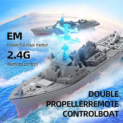 2.4GHz RC Mini Boat Remote Control Warship Water Children Kids Toys Gift New • $19.99