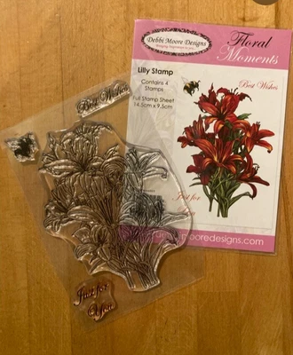 £2.50 • Buy Lily Clear Stamp
