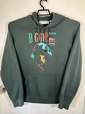 The Notorious B.I.G. Biggie Smalls Green XL Hip Hop Mens Hoodie Sweatshirt • $20