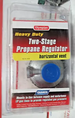 2 STAGE REGULATOR Camco 59323 Olympian HEAVY DUTY  Two Stage Propane Regulator • $25
