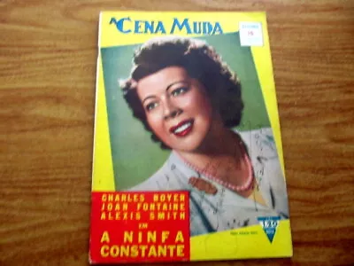 Scena Muda Brazil 1943 Boyer Joan Fontaine Carmen Miranda Landis Alexis Frazer • $25