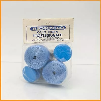 NOS BENOTTO BLUE TEXTURED CELLO HANDLEBAR TAPE VINTAGE ROAD BIKE 70s 80s OLD • $112.60