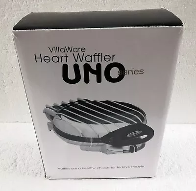 VillaWare V2003 UNO Petite Heart Waffler • $280.79