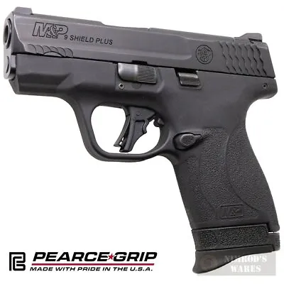 Pearce S&W M&P 9 Shield PLUS 9mm 13/15 Round Magazine GRIP EXTENSION PG-SP13 • $12.34